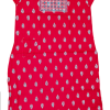 embroidered nighty for women, 100% organic cotton, size – x large
