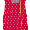 embroidered nighty for women, 100% organic cotton, size – x large