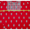 embroidered nighty for women, 100% organic cotton, size – x large